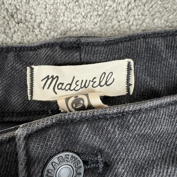 NWT Madewell High Rise Skinny Jeans 26W Black Starkey Wash Denim Plus Stretchy - Picture 9 of 16